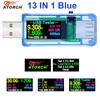 USB tester 13 in 1 DC Digital voltmeter amperimetro voltage current volt meter ammeter detector power bank charger indicator