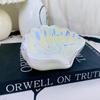 Creative Shell Ceramic Soap Dish Portable Soap Box Home Bathroom Accessories Desk Organizer Waterproof Drain Rack Dishes Drainer