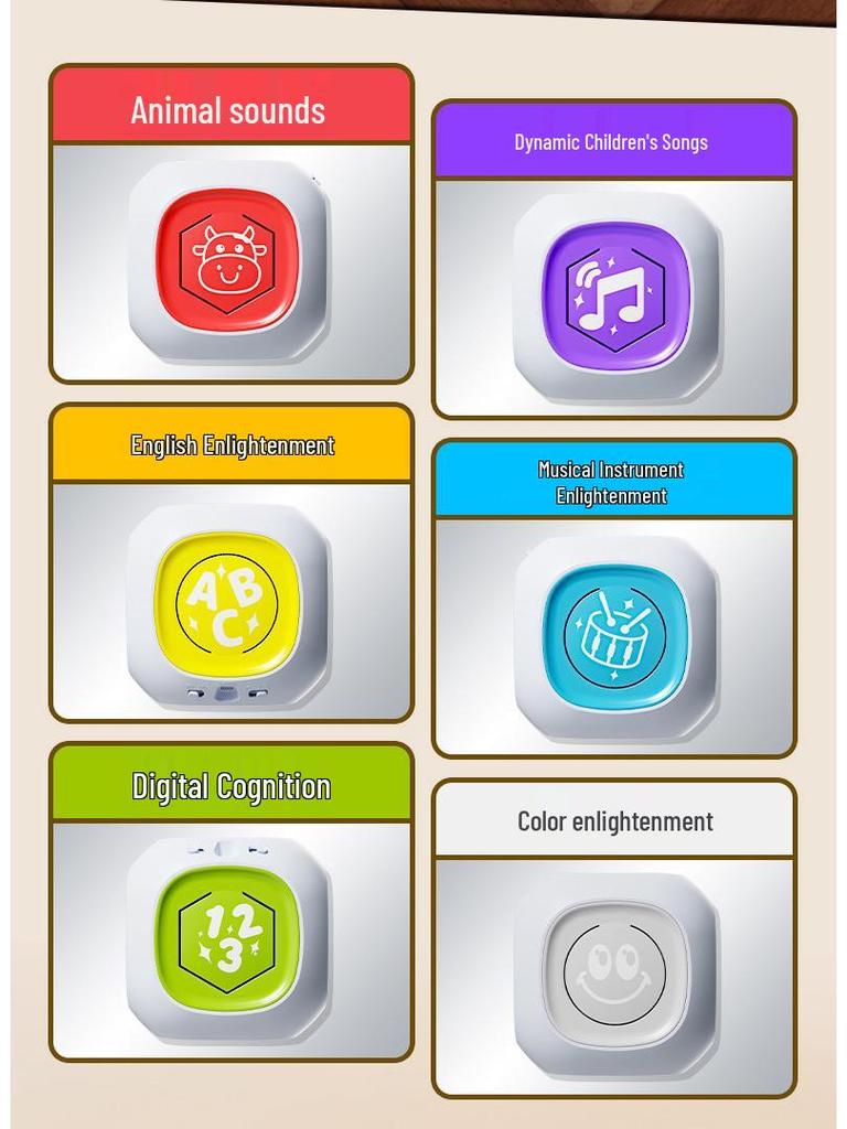 Волшебный шестигранный куб: Игрушка для раннего развития для младенцев и малышей – Тренировка интеллектуального захвата, Просвещение и Шар с активными занятиями