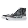 Li Ning We Wo Canvas Hi Удобные нескользящие износостойкие высокие скейт-кеды для мужчин, черные AECR011-2