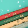 4pcs Merry Christmas Gel Pen Set Coco Bell Celebration Party Gift 0.5mm Ballpoint Black Color Ink Office School