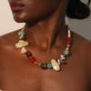 Bohemian Statement Beads Necklace for Women Wedding Party Jewelry Accessories