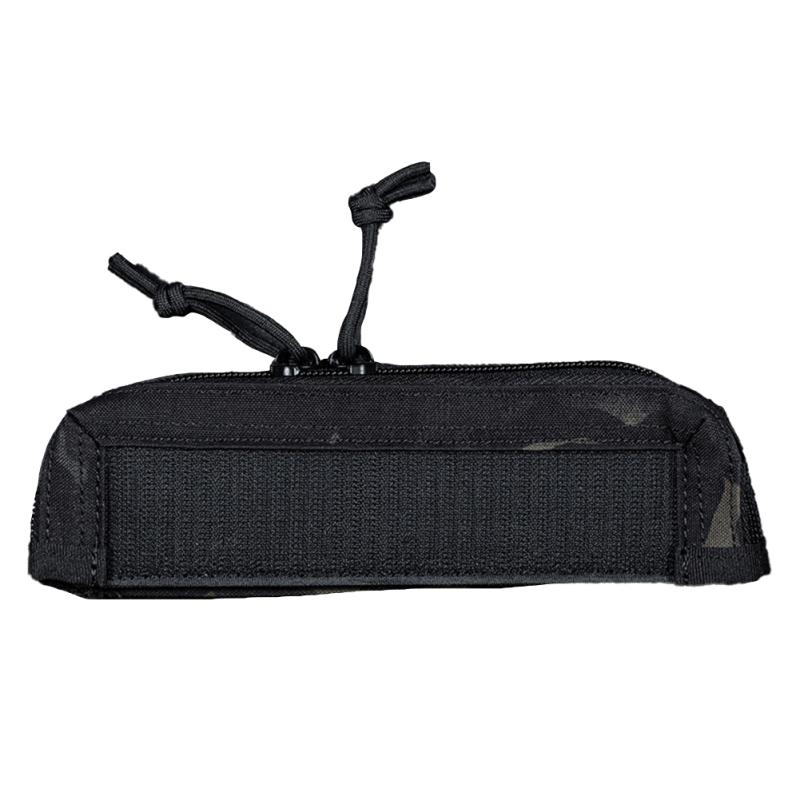 Сумка для хранения Wosport Mk4, нагрудный комплект, карман на молнии, тактический расширительный аксессуар, двойная молния