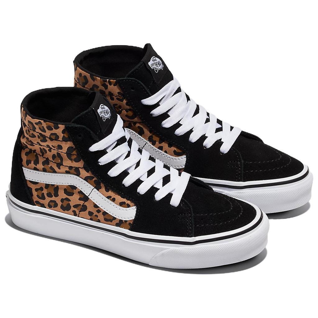 Vans Sk8-Hi Tapered Animalier Unisex Sneakers Brown Animalier-Black VN0009QPBLK