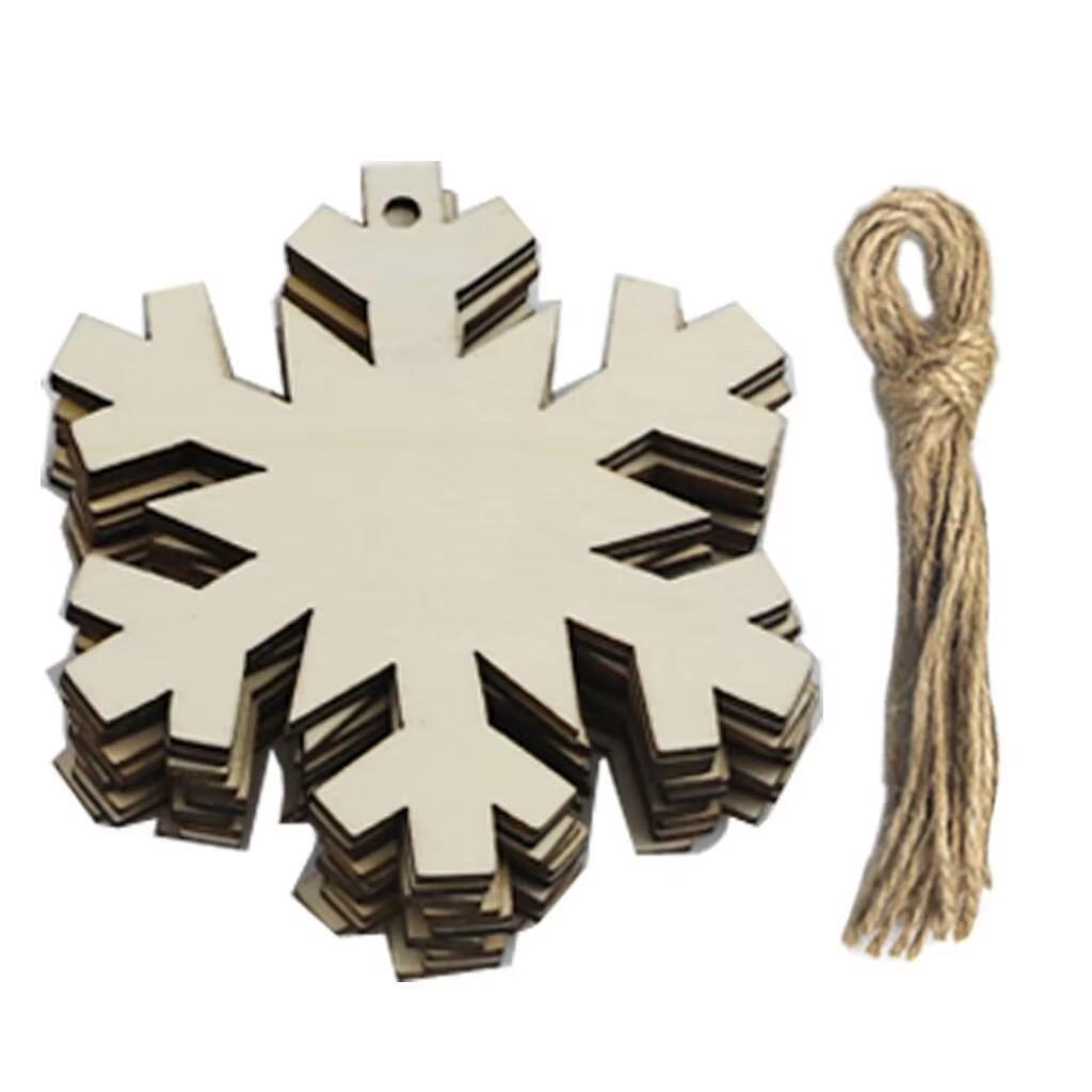 10/20/50 шт. Деревянные рождественские шары для DIY, украшение, поделки, безделушки, бирки, подвесное украшение для дома, Рождество, Новый год, детские подарки