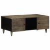 VidaXL Coffee Table Light Grey 100x54x40 Cm Solid Mango Wood, Side Table, Living Room Table, Side Table, End of 4017804