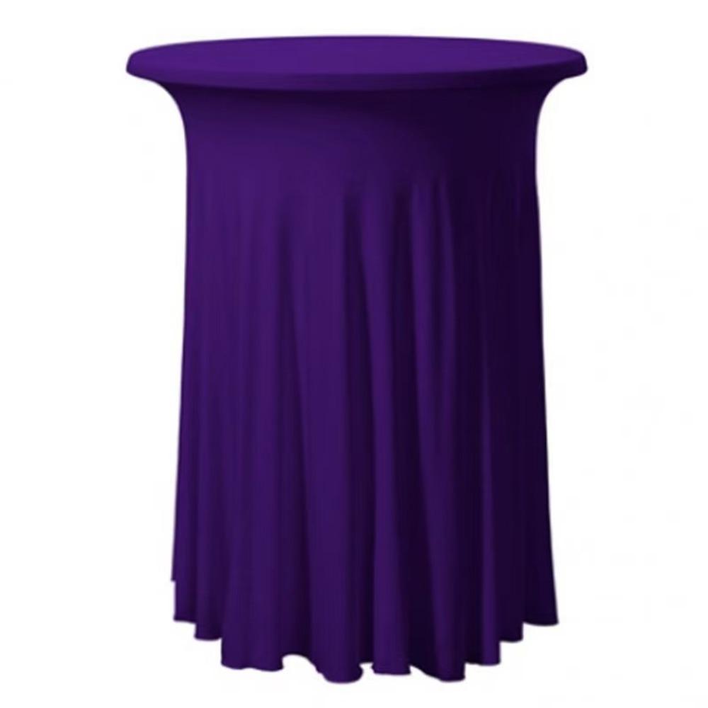 Solid Color Conference Table Skirt Elastic Bar Table Cover Practical Bar Counter Cover Hotel