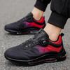 Мужские кроссовки для бега с амортизацией, молодежные, противоскользящие, износостойкие, для путешествий, спортивные, осенние, на липучках