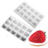 Silicone Strawberry Mold 3D Cake Mold Baking Molds Silicone Mousse Mold  Cake Decorating