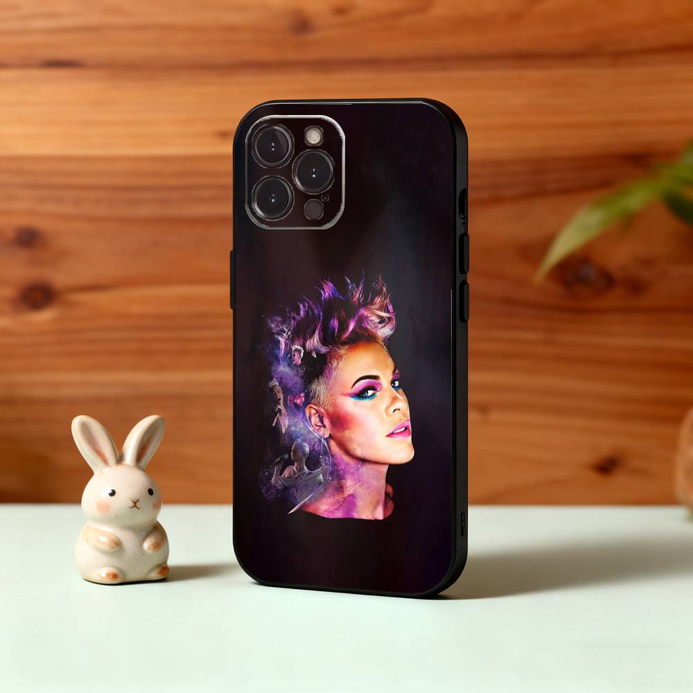 Певец П-П!Чехол для телефона NK для iPhone17,16,15,14,13,12,Plus,Pro Max, 5G Другие Мягкий черный чехол