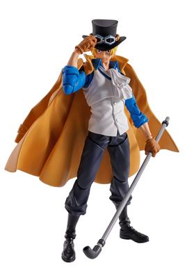 TAMASHII NATIONS ONE PIECE Sabo Army Chief 155 мм окрашенная подвижная фигурка SHFiguarts -Revolutionary Staff- Приблизительно. ПВХ и АБС