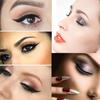 4 листа трафареты для макияжа глаз, шаблон для подводки для глаз, инструменты для формирования бровей, тени для век, шаблон для макияжа, инструмент для укладки, руководство по рисованию
