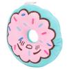 Dog Squeaky Toy Stuffed Bite Resistant Donuts Pet Toy Soft Plush Toy for Dogs PetsBlue