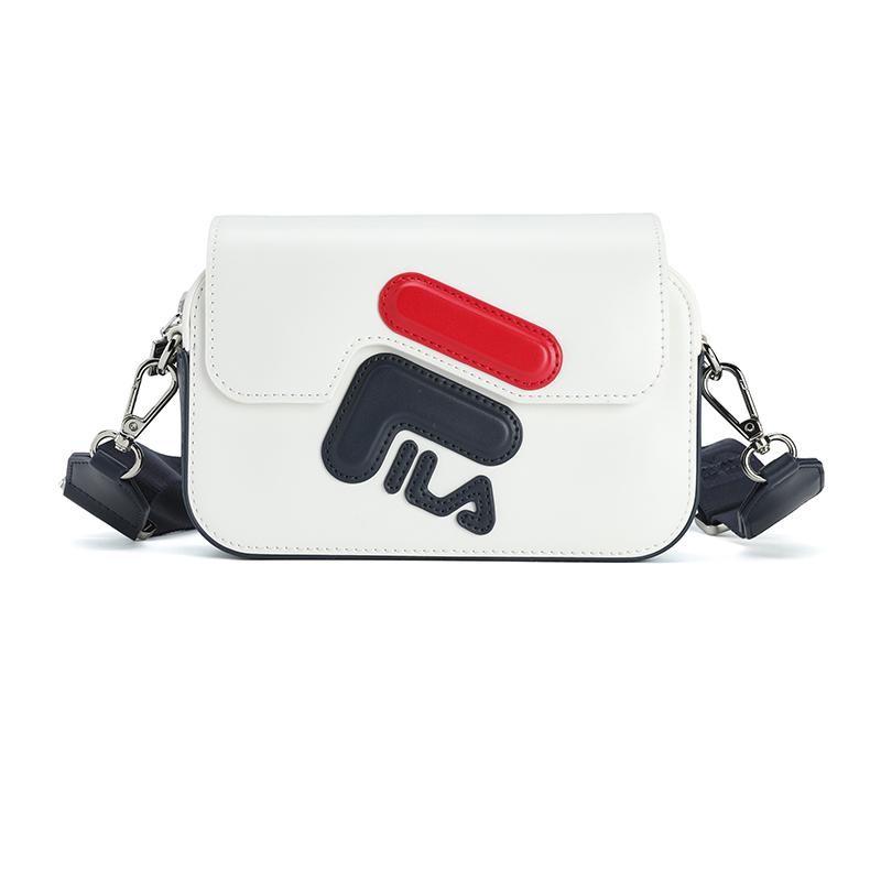 New FILA PU Crossbody Bag, Shoulder Bag Mini Women's White F13W539164F-WT