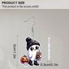 2D Flat Halloween Acrylic Earrings Decoration Ghost Pumpkin Drink Pattern Pendant Jewelry Ladies Holiday Gift
