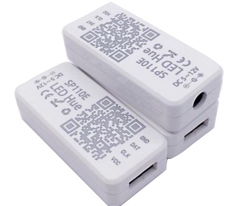 Bluetooth-контроллер цвета SP110E - Низковольтный, с поддержкой приложения для ярких цветов
