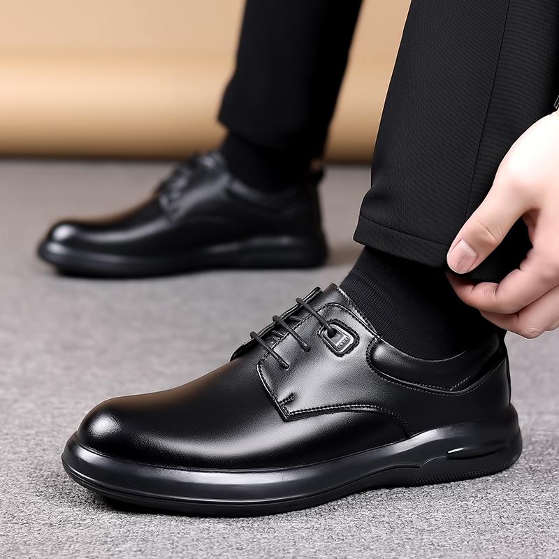 Mode Mode Männer Casual Leder Schuhe Luxus komfort Männer Marke männer hochzeit party büro schuhe lace-up Outdoor wanderschuhe