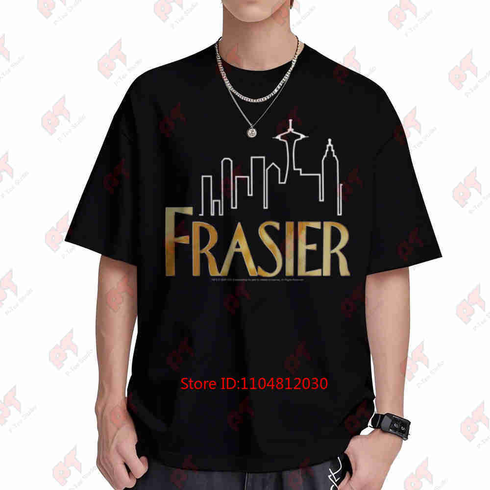 Frasier Logo Short Sleeve Tee 100% Cotton T-Shirt