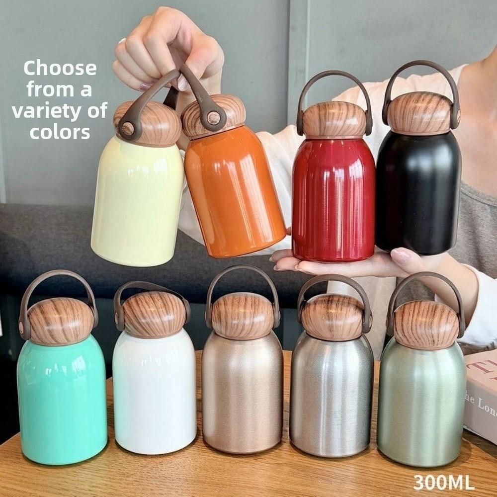 Mini Portable Insulated Cup Stainless Steel Vacuum Thermos Cup Thermal Water Bottle Household