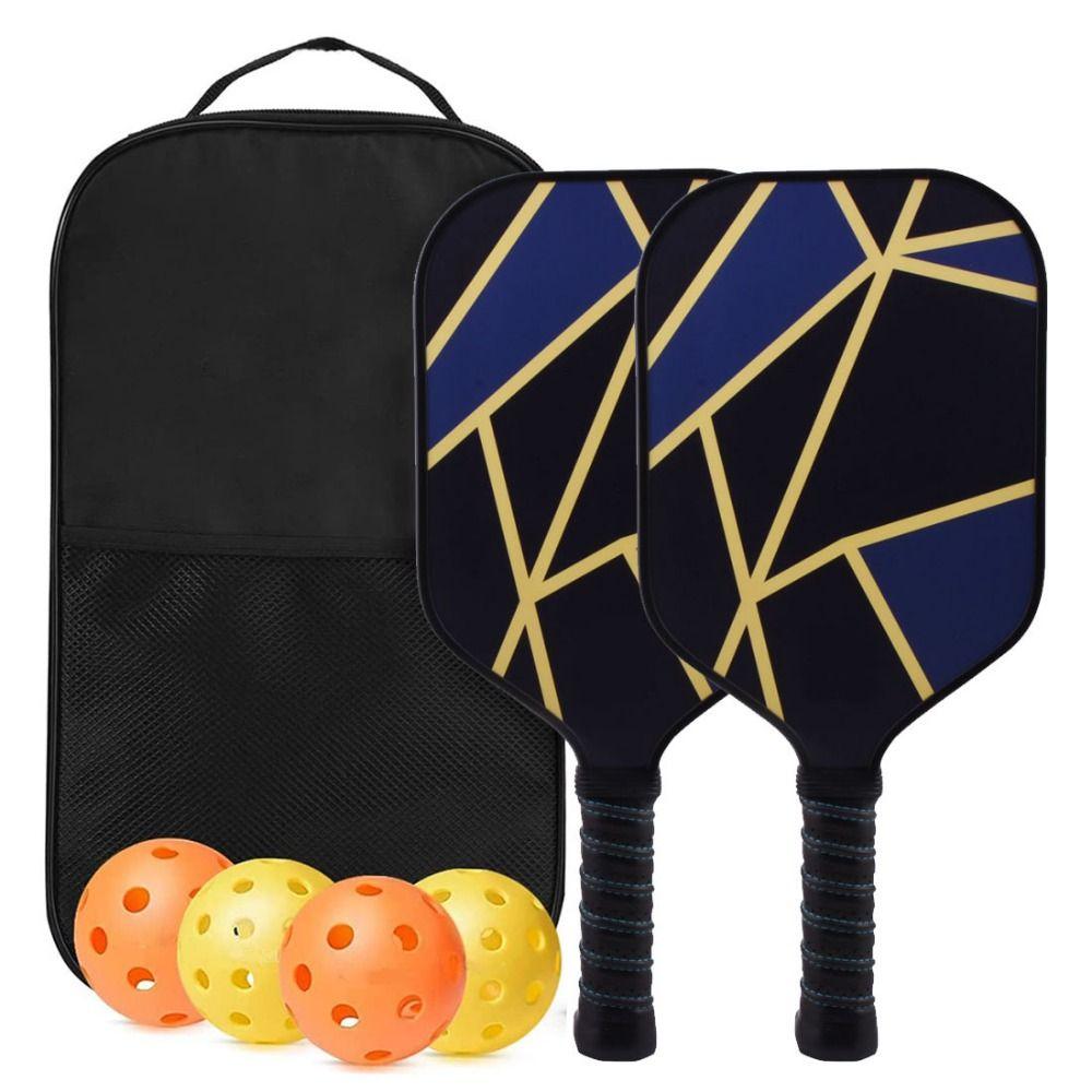 with Carry Bag Pickleball Set Portable Pickleball Paddle Set Beginners Pickleball Rackets  Men