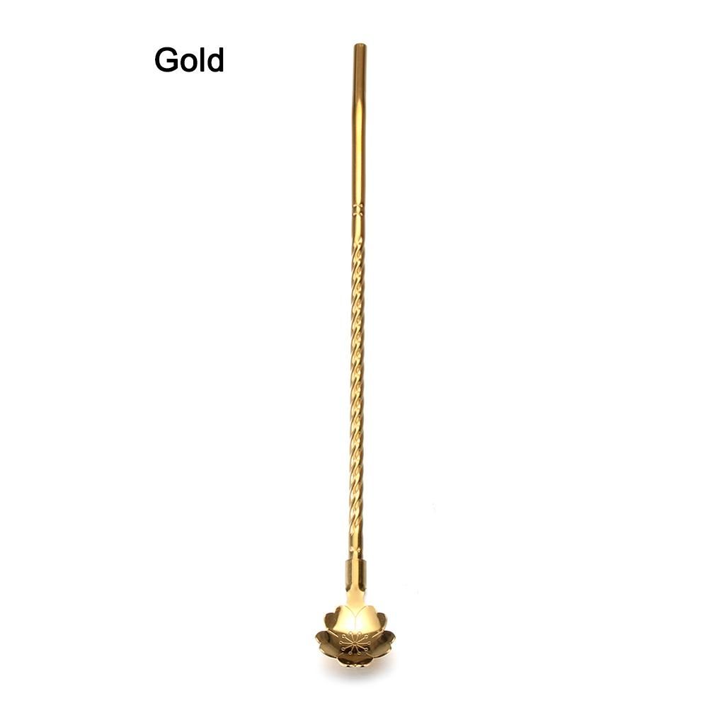 Вечеринка Нержавеющая сталь Многоразовая ложка для чая Нержавеющие кофейные ложки Соломинка для питья Соломинки Ложка