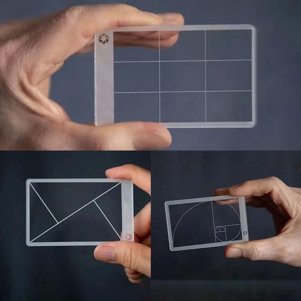 Triangle Viewfinder Ruler Composition Fibonacci Viewer Sketch Artist Golden Ratio Ruler Art Tool