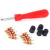 15Pcs Copper Valve Core Car Motorcycle Bike Tire Valve Core Valve Core Remover
