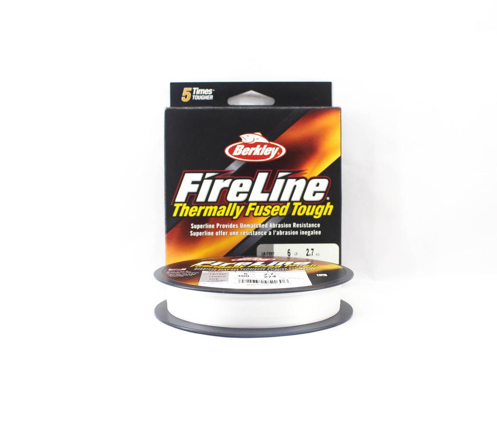 Berkley Fireline Fused Crystal 300 ярдов 6 фунтов Белый (1606)