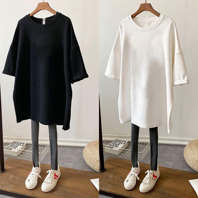 Женская футболка оверсайз в стиле хип-хоп 2021, уличная одежда в стиле Харадзюку, белая, черная футболка с коротким рукавом, хлопковая свободная футболка в стиле хип-хоп, большие размеры