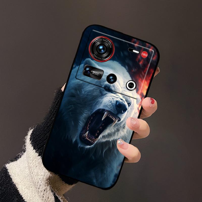 Чехол для телефона ZTE Nubia Z70 Ultra Мягкий ТПУ Защитная крышка для телефона Ударопрочный Fundas Capa Для Nubia Z70 Ultra Оболочки Z 70 Ultra