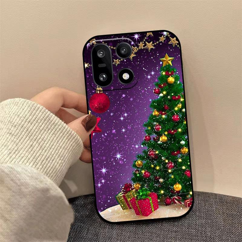 For Oneplus 10T 10R 11R 12R 11 12 13 13S 15 Pro Case Christmas Phone Cover Shockproof Protective Bumper Soft Silicone TPU Funda