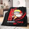 Naruto Anime Print Blanket Warm  Comfortable Flannel Blanket Suitable for Bedrooms, Sofas, Beds, Chairs, Picnics, Travel