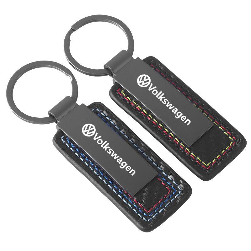 Metal Laser Engraving Car Keychain Key Chain Ring Gift For Volkswagen VW Golf 4 MK4 GTI Polo Scirocco Tiguan Jetta Mk6 Accessory Gj8