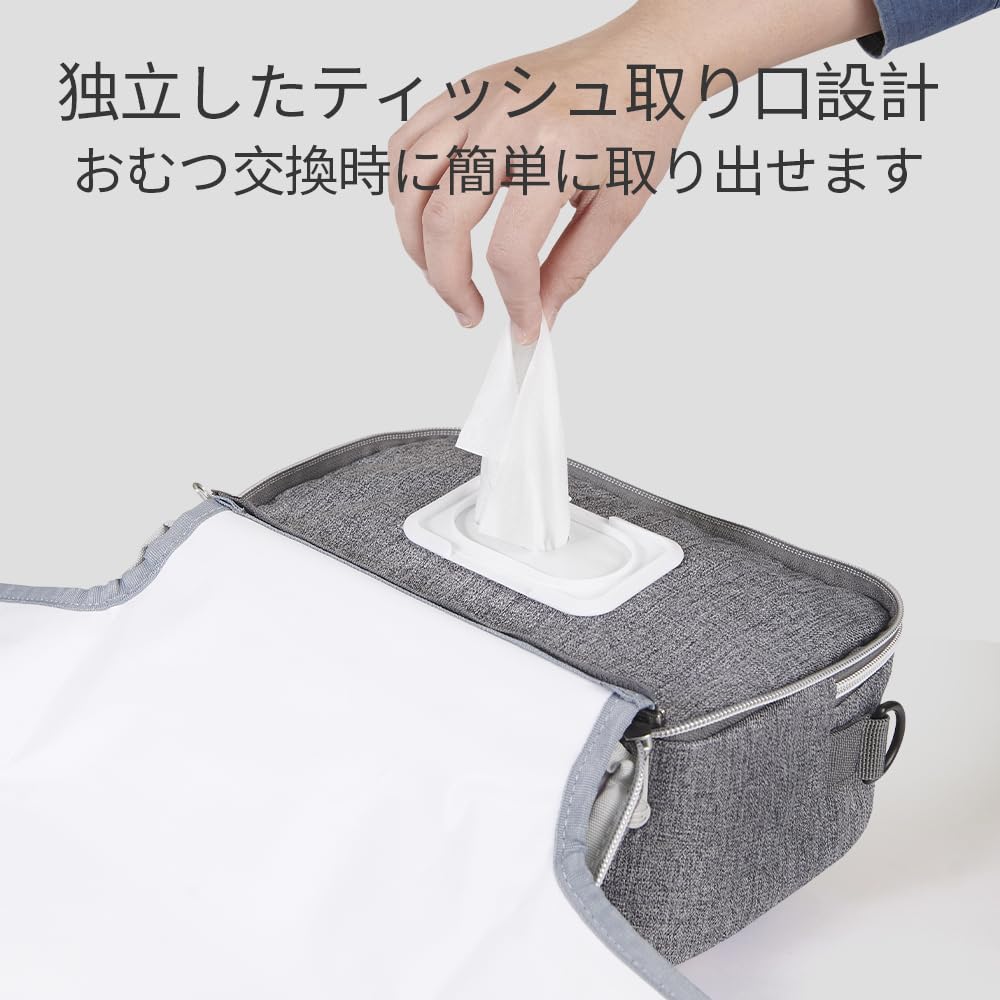 Подгузники Sunveno Детские принадлежности Подгузник на плечо Большой подгузник Аксессуар Дорожный подарок для ребенка Мешочек для пеленания, Хранение, Мешок, Емкость, Хранение, Держатель,