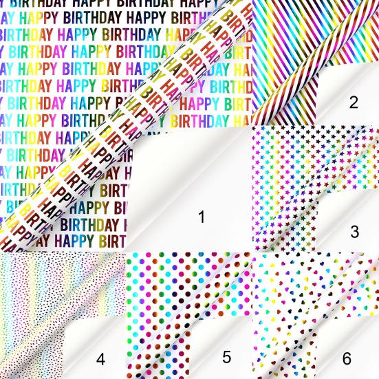 1 рулон подарочной упаковки, компактная декоративная бумага, широкий рулон рождественской подарочной упаковки