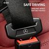 TVE4  2pcs Silicone Car Seat Belt Buckle Protective Cover Decorative Accessories For Mercedes Benz AMG W203 W206 W220 W205 W211 W212