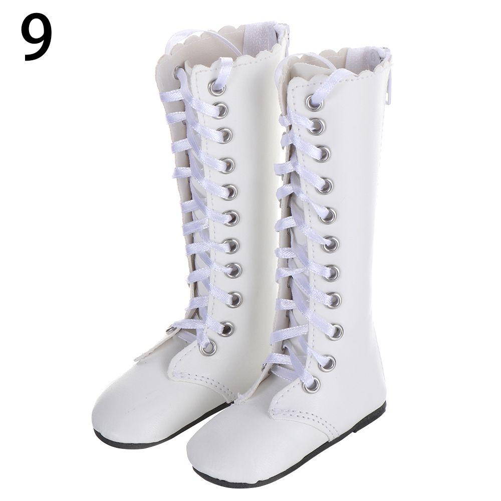 1/3 7.8CM Fashion Doll Fabric Shoes PU Leather With Differents Color Suitable for 60cm Doll Wearing Boots Shoes