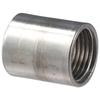 Silver Pipe Coupling Fitting Stainless Steel Adapter Fitting Durable Cast Pipe Fitting Plumbing
