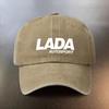 Винтажная washed-кепка LADA AUTOSPORT Идеально подходит для повседневных прогулок и обязательный головной убор для модных пар. Она имеет ретро