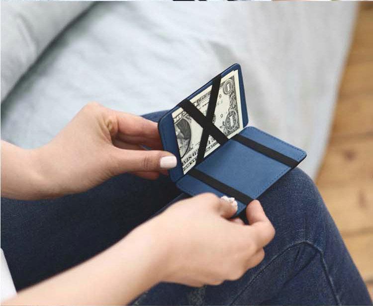 Creative Flip Wallet - Magic PU Card Holder & Coin Purse, Korean Style