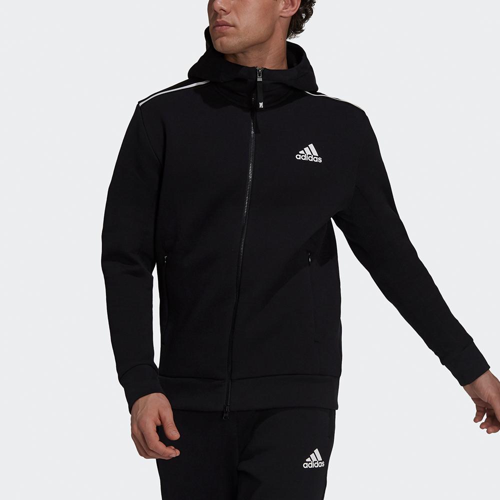 adidas Zne Hood с логотипом и принтом Спортивная куртка Мужские куртки Черные GT9780