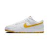 Dunk Low White University Gold Sneakers Skate Shoes DV0831-110