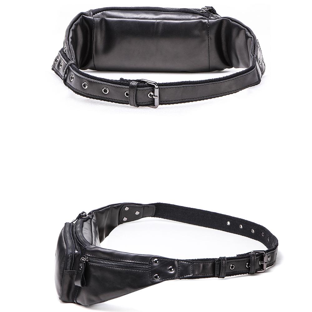 CONTACT'S мужская кожаная поясная сумка с отделениями для телефона и пластиковых карт