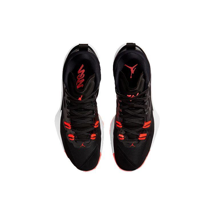 Кроссовки Air Jordan Zion 1 Bloodline Мужские Черно-Белые Ярко-Алые DA3130-006