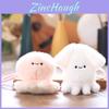 Плюшевый брелок-осьминог с мягким коротким ворсом для детей и взрослых