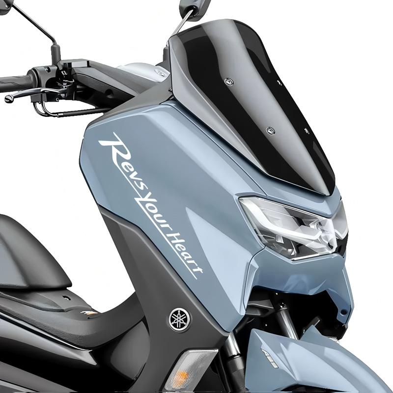 Подходит для мотоцикла YAMAHA NMAX155 - водонепроницаемые и светоотражающие декоративные наклейки для модификации фар