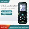 Portable Handheld Laser Rangefinder Dual Level Bubble Infrared Measuring Instrument Decoration Engineering Laser Electronic Ruler 115 * 50 * 27mm