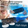 Fish Toys,tunnel Black,Small Hole Hollow Fish Cave,safer For Small Fish Shrimp Guppies,Aquarium Decor Fish Tank Accessories Decorations