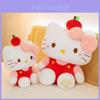 Плюшевая игрушка Hello Kitty из короткого плюша в подарок девочке и для уютного декора