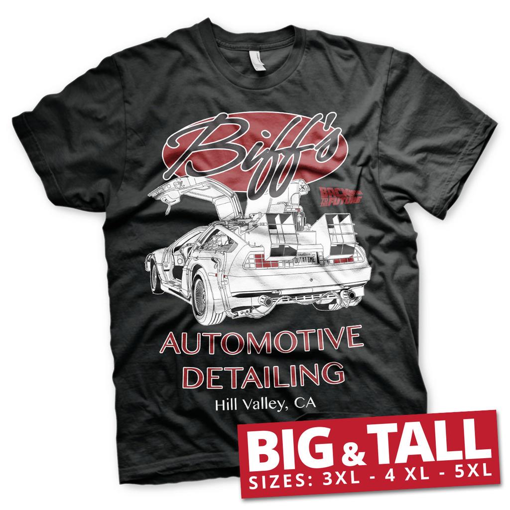 Officially Licensed Biff's Automotive Detailing 3XL 4XL 5XL Men's T-Shirt